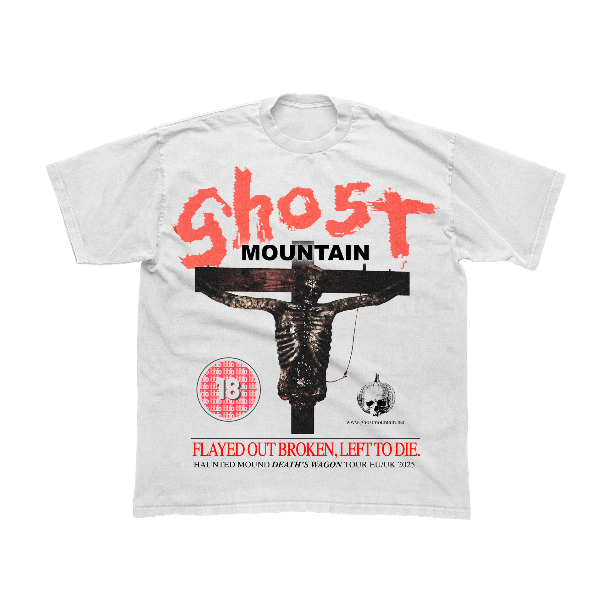 GHOST MOUNTAIN WHITE TEE
