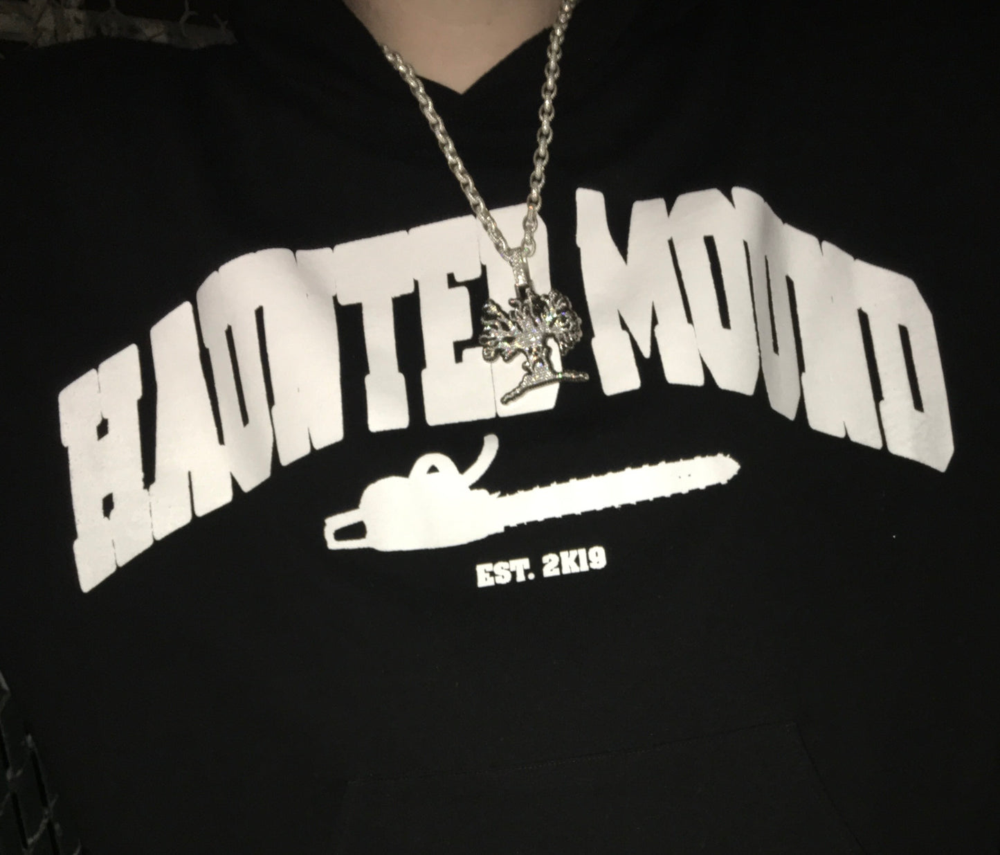 HAUNTED MOUND COLLEGE HOODIE