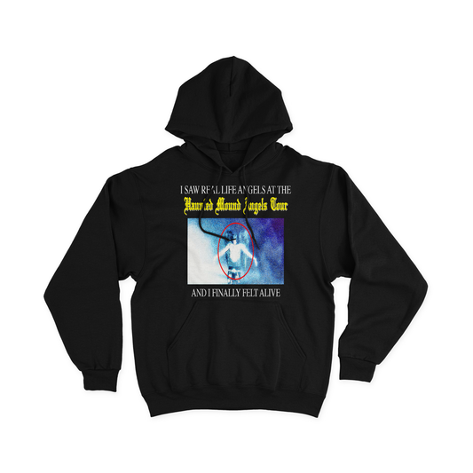 I SAW ANGELS HAUNTED MOUND TOUR HOODIE